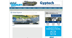 Desktop Screenshot of globalgypsum.com